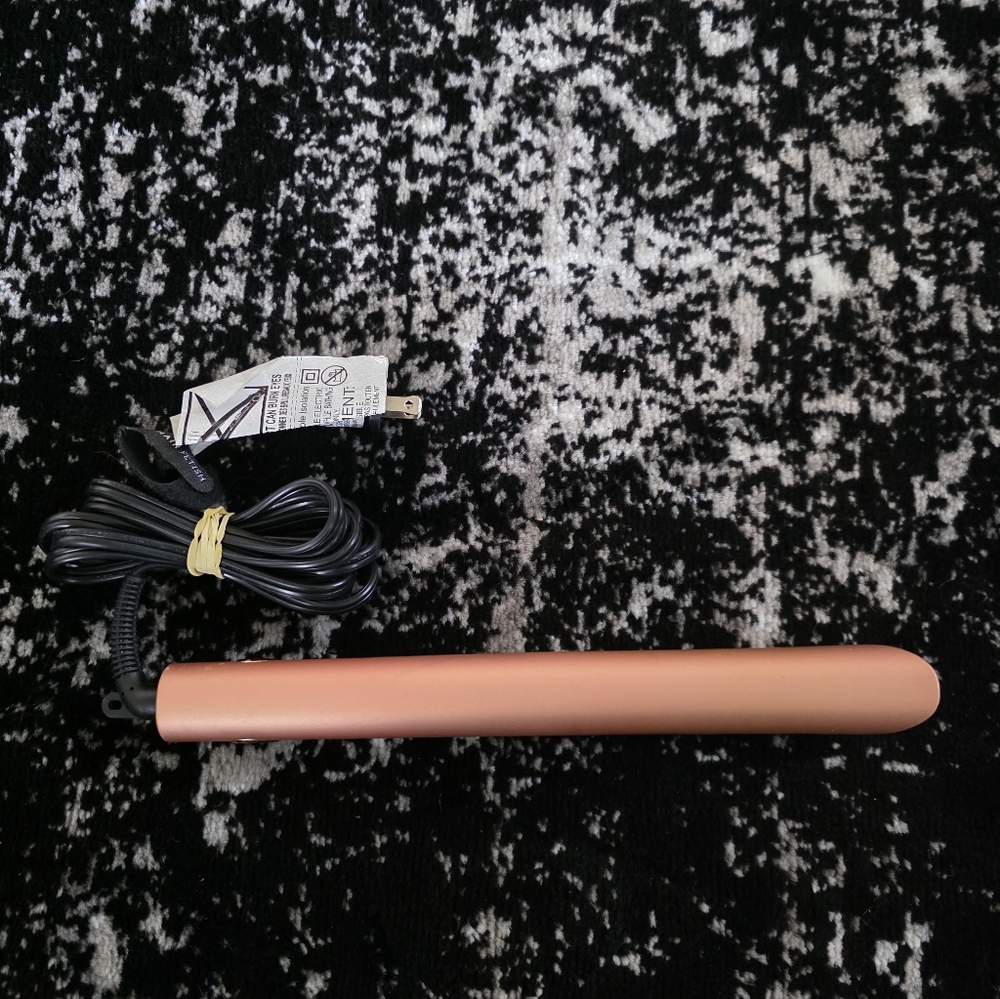 Hair Fetish Hedonist 1.25" Flat Iron with Japanese Tourmaline Plates Fire Opal - Picture 4 of 11